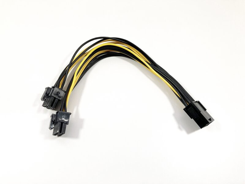 8pin to 2x8(6)pin PCI-E adapteris